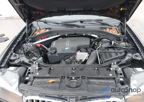 2017 BMW X3 xDrive28I z USA, uszkodzony, nr VIN 5UXWX9C54H0T14875